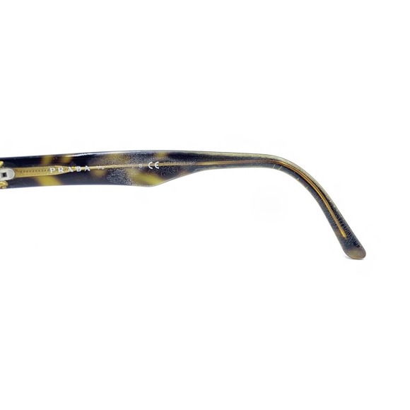 Prada VPR 16M ZXH-1O1 Tortoise Brown Eyeglasses Frames 53-16 140 Italy Designer - Picture 9 of 12